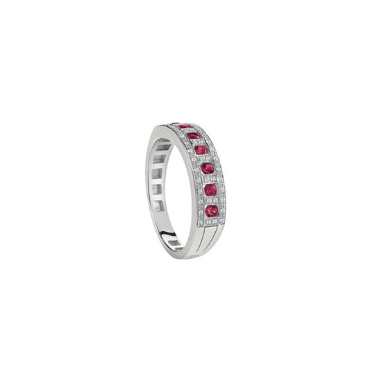 Damiani Belle Epoque Rubies Ring 
